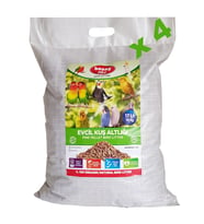 Bonny Nice Organik Çam Pelet Evcil Kuş Kafes Altlığı 10 kg 17 l x 4 Paket