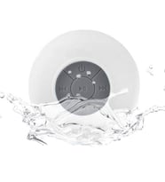 Su Geçirmez Mini Bluetooth Duş Hoparlörü (Beyaz)