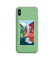 Yeşil Lansman Kılıf iPhone XS Max