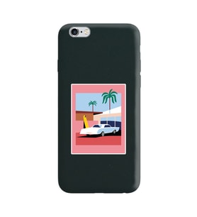 Siyah Lansman Kılıf iPhone 6 Plus