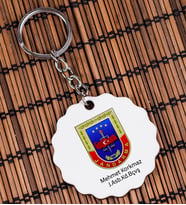 Jandarma Amblemli Anahtarlık