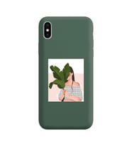 Koyu Yeşil Lansman Kılıf iPhone XS