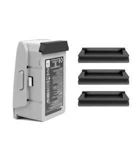 DJI Mavic Air 2 Pil Şarj Portu Koruyucu Silikon Tapa 3 lü Set