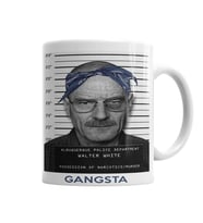 Walter White Gangsta Branco Kupa Bardak Porselen