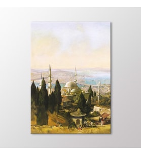 Arty Tablo İstanbul Görünümü Tablo (Karışık)