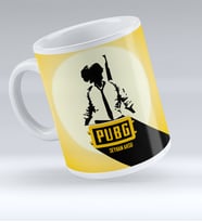 BK Gift Kişiye Özel PUBG Kupa Bardak - 1 (Beyaz)