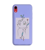 Lila Lansman Telefon Kılıfı Iphone XR
