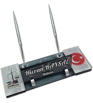 Sentez Adalet Terazisi Avukat Masaüstü İsimlik
