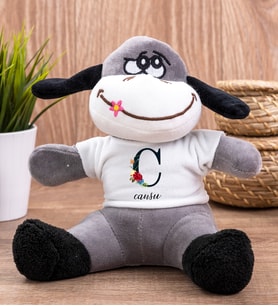 Baş Harfli ve İsimli Peluş Eşek