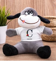 Baş Harfli ve İsimli Peluş Eşek