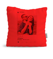 BK Gift Kişiye Özel İnstagram Kırmızı Yastık