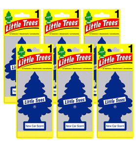 Little Trees New Car Scent Asma Oto Kokusu 6 Adet (Karışık)