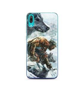 Wolwerine Tasarım Süper Şeffaf Silikon Telefon Kılıfı Huawei Y7 Pro 2019