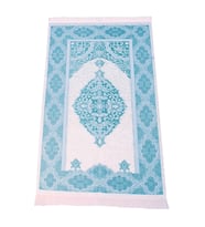 Lüks Açık Renk Osmanlı Şönil - 0250 Turkuaz (Çok Renkli)