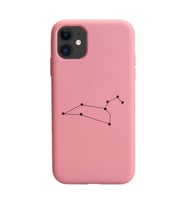 Aslan Burcu (Leao) Yıldız Haritası Tasarımlı Kılıf iPhone 11 