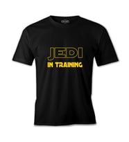 Star Wars - Jedi in Training Siyah Erkek Tshirt