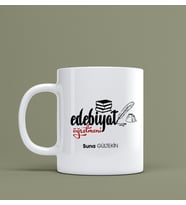 Edebiyat Öğretmeni  Kupa Bardak Kişiye Özel Hediye S37