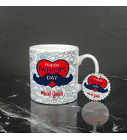 Babaya Hediye Kupa Bardak ve Anahtarlık Set 002