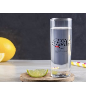 BK Gift Kişiye Özel Renkli Baskılı Mânâ Kardeş Tasarımlı Vodka Bardağı-1 (Beyaz)