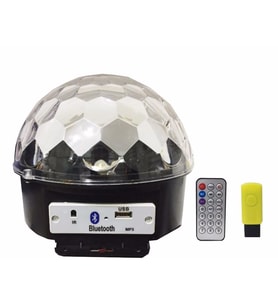 pazariz Kumandalı Led Kristal Disko Topu