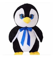 Peluş Oyuncak Sevimli Penguen 60 cm (Siyah - Beyaz)