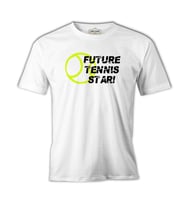 Future Tenis Star Beyaz Erkek Tshirt
