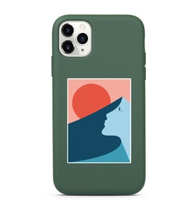 Koyu Yeşil Lansman Kılıf iPhone 11 Pro
