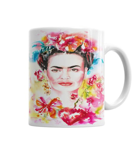 Frida Kahlo Kupa Bardak Porselen