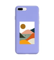 Lila Lansman Telefon Kılıfı Iphone 7 Plus
