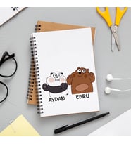 We Bare Bears Arkadaş Defteri Kişiye Özel