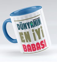 Babalar Gününe Özel Dünyanın En İyi Babası Kupa Bardak  1