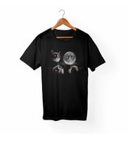 Cat-Kedi Çocuk Siyah Tişört