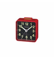 CASIO TQ-140-4DF ALARMLI KIRMIZI MİNİ ÇALAR MASA SAATİ