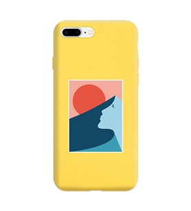 Sarı Lansman Telefon Kılıfı Iphone 8 Plus