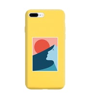 Sarı Lansman Telefon Kılıfı Iphone 8 Plus