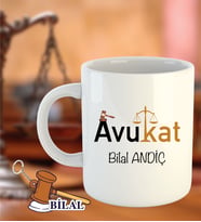 İsme Özel Avukatlar Günü Kupa Bardak ve Anahtarlık