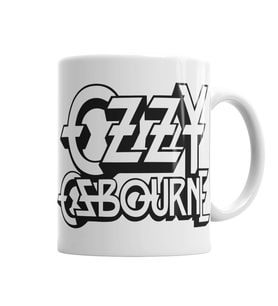 Ozzy Ozbourne Logo  Kupa Bardak Porselen