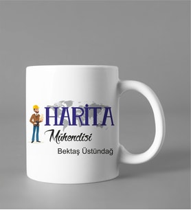 Kişiye Özel Harita Mühendisi Kupası