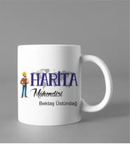 Kişiye Özel Harita Mühendisi Kupası