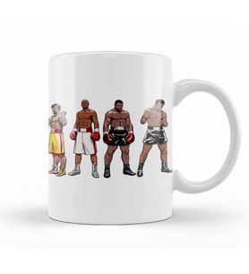 Boxing Boxers Boks Kupa Bardak Porselen