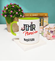 Şehir Plancısı Kupa Bardak Yeşil