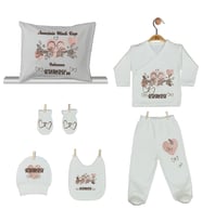 Pia Baby Gl 1927-08 İsme Özel Yastık Zıbın Set