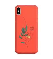 Turuncu Lansman Telefon Kılıfı Iphone XS