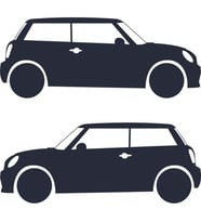 Mini cooper Resmi Sticker Yapıştırma