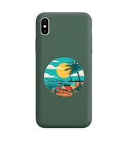 Koyu Yeşil Lansman Telefon Kılıfı Iphone Xs Max