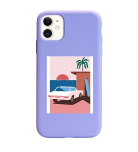 Mor Lansman Kılıf iPhone 11