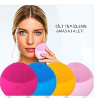 Pazarız  Yüz Temizleme Cihazı Titreşimli Masaj Aleti Makyaj Temizleyici