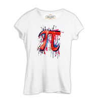 Matematik - Pi 18 Beyaz Kadın Tshirt