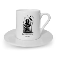 BK Gift Kişiye Özel Tarot High Priestess Azize Türk Kahvesi Fincanı
