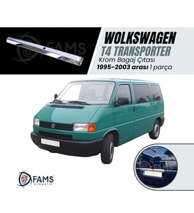 VW T4 Transporter Krom Bagaj Çıtası 1995-2003 P. Çelik